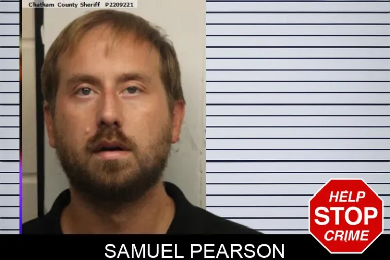 Samuel Pearson mugshot – Chatham County , Georgia Samuel Pearson