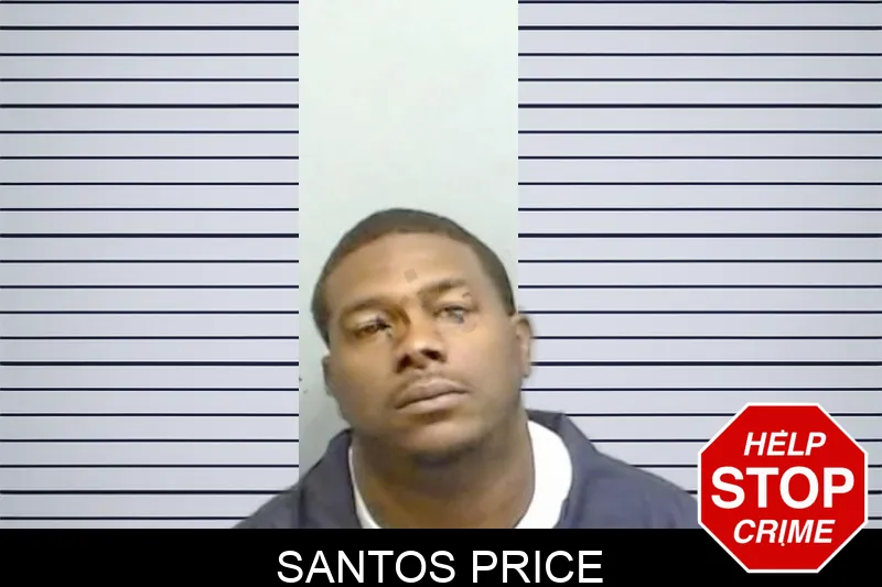Santos Price mugshot