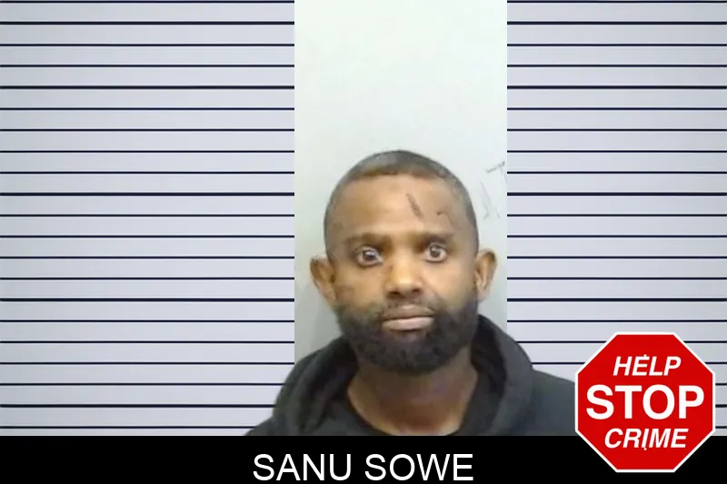 Sanu Sowe mugshot