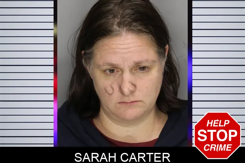 Sarah Carter mugshot
