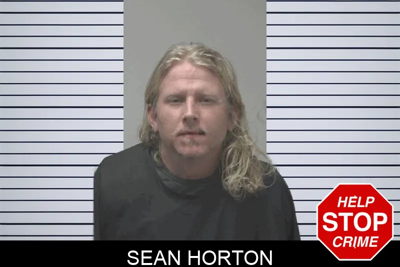 Sean Horton mugshot