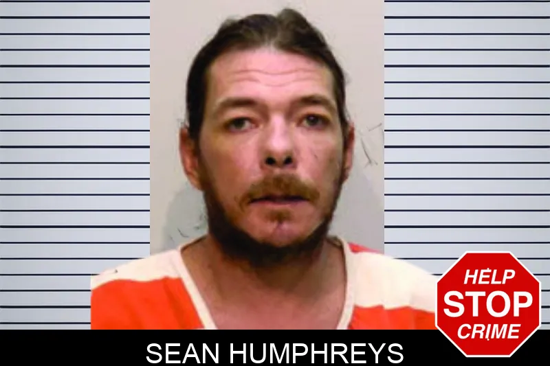 Sean Humphreys mugshot