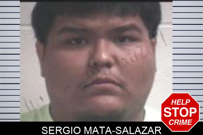 Sergio Mata-Salazar mugshot