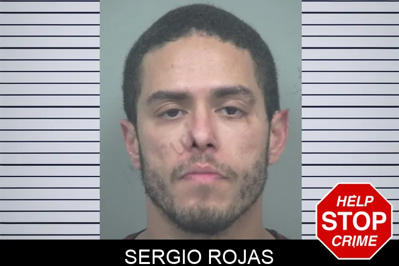 Sergio Rojas mugshot