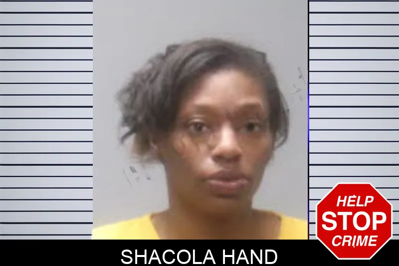 Shacola Hand mugshot