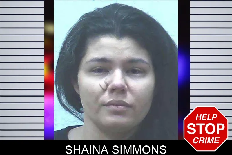 Shaina Simmons Mugshots