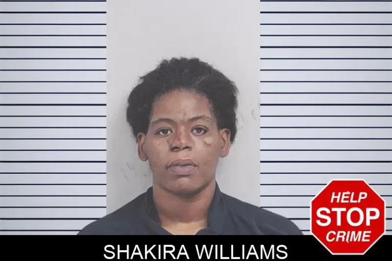Shakira Williams mugshot – Lowndes County , Georgia Shakira Williams