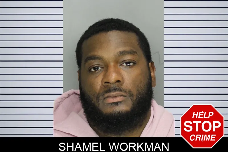 Shamel Workman mugshot