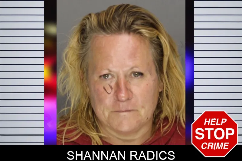Shannan Radics mugshot