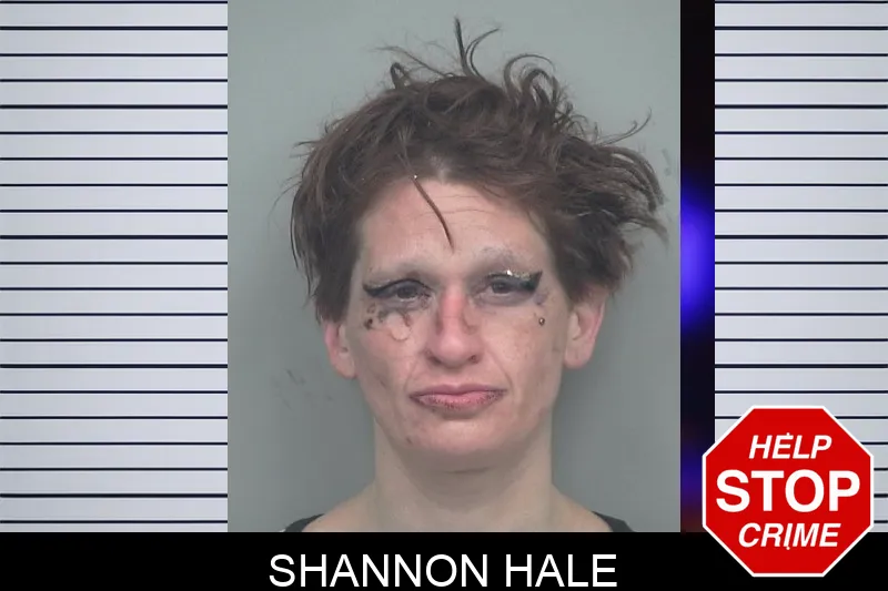 Shannon Hale mugshot