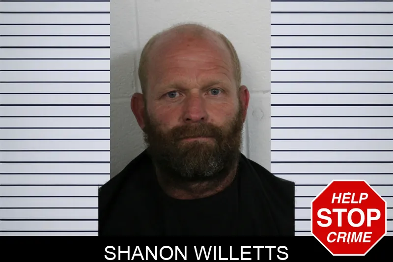 Shanon Willetts mugshot
