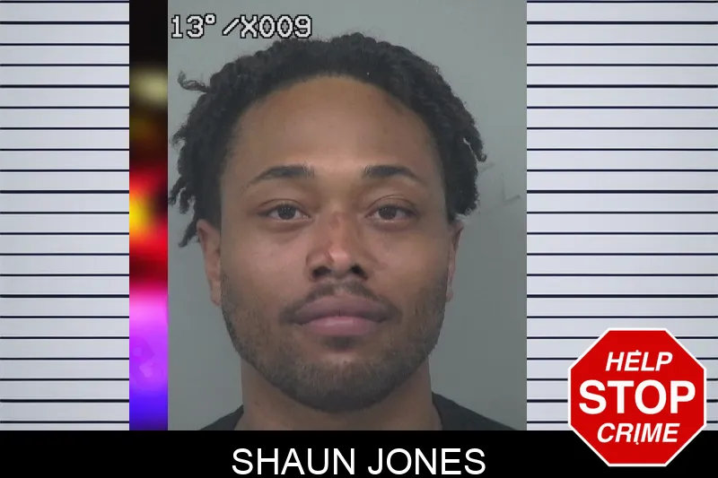 Shaun Jones mugshot