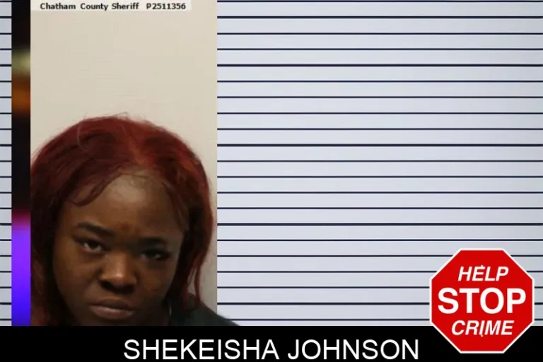 Shekeisha Johnson mugshot – Chatham County , Georgia Shekeisha Johnson