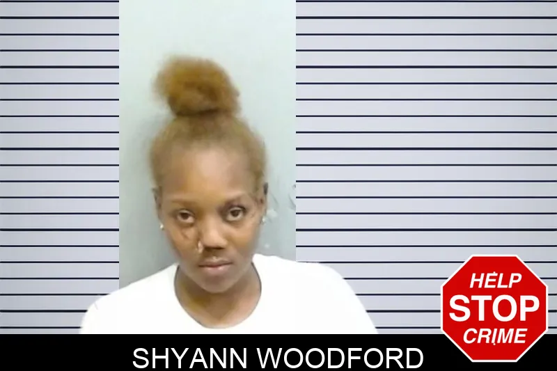 Shyann Woodford mugshot
