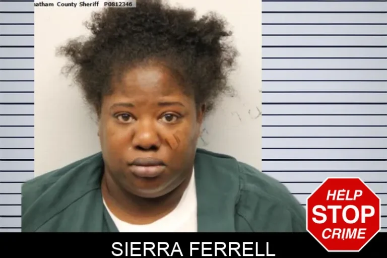 Sierra Ferrell mugshot – Chatham County , Georgia Sierra Ferrell