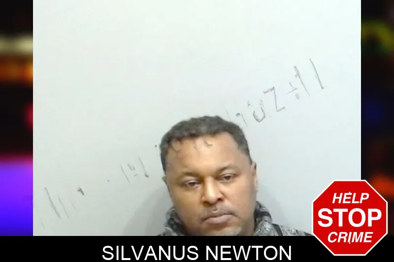 Silvanus Newton mugshot
