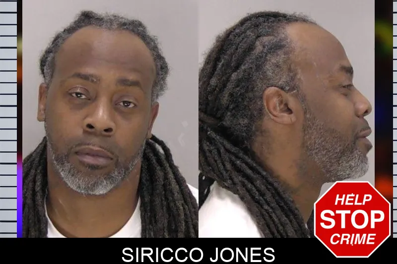 Siricco Jones mugshot
