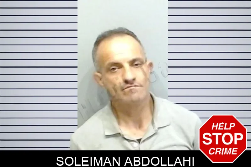 Soleiman Abdollahi mugshot – Fulton County , Georgia Soleiman Abdollahi mugshot