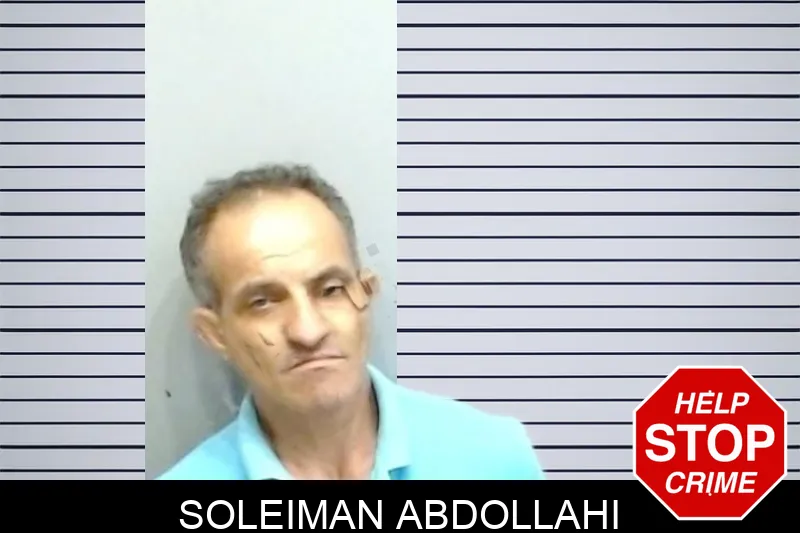 Soleiman Abdollahi mugshot