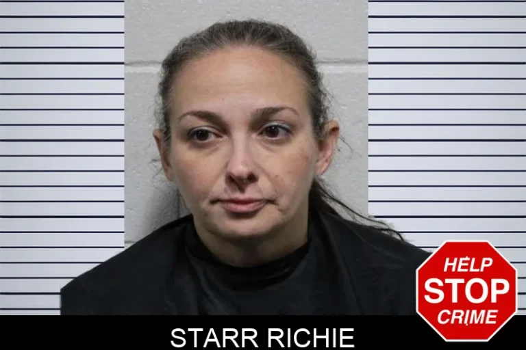 Starr Richie mugshot – Habersham County , Georgia Starr Richie