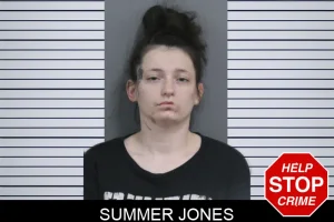 Summer Jones mugshot