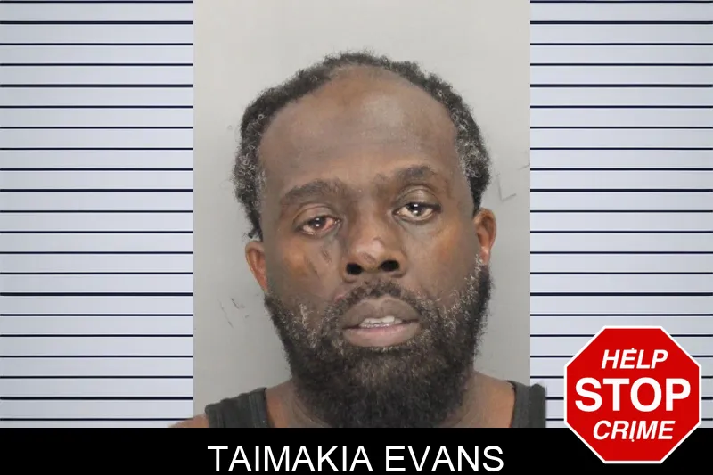 Taimakia Evans Mugshots