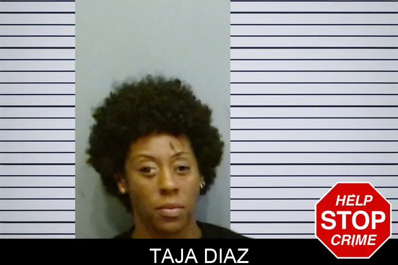 Taja Diaz mugshot