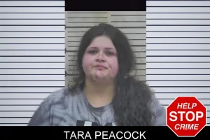 Tara Peacock mugshot