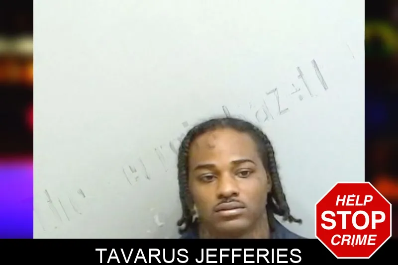 Tavarus Jefferies Mugshots