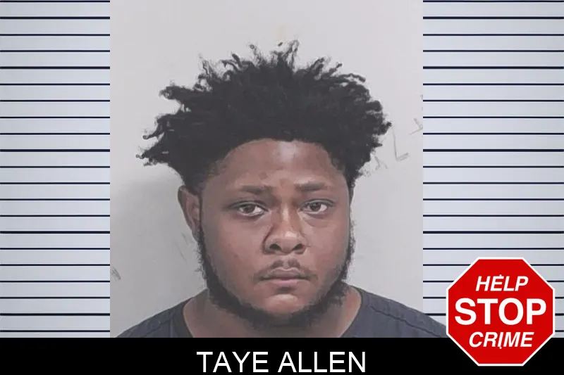 Taye Allen mugshot