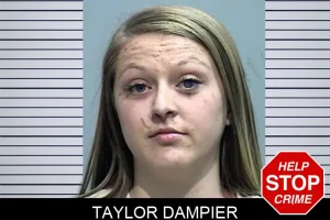 Taylor Dampier mugshot