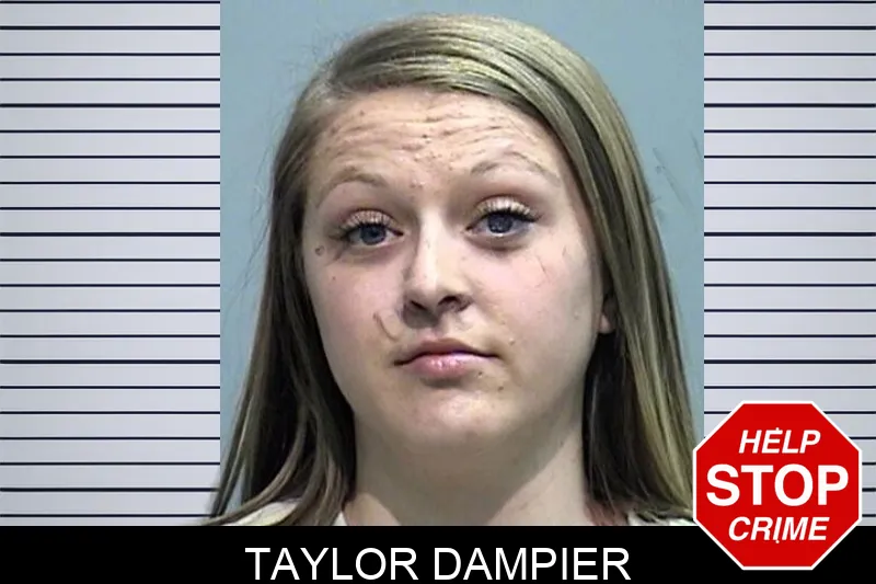 Taylor Dampier mugshot