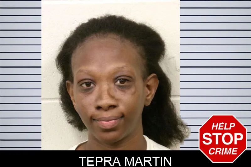 Tepra Martin Mugshots