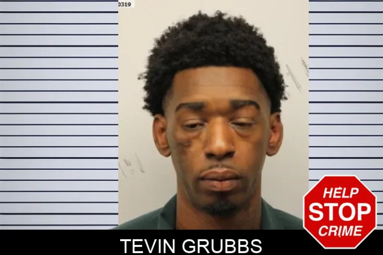 Tevin Grubbs mugshot – Chatham County , Georgia Tevin Grubbs