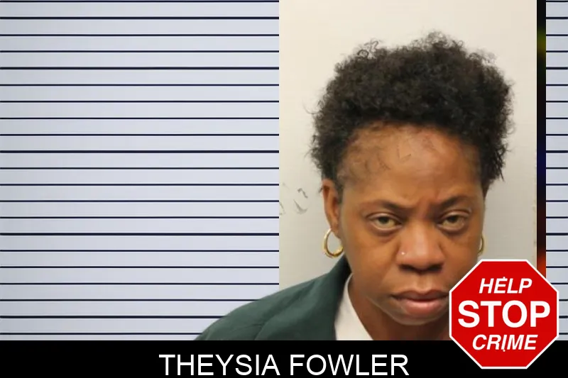 Theysia Fowler mugshot