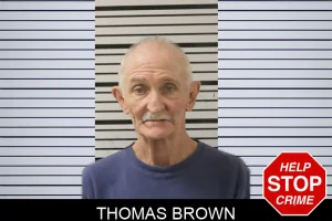 Thomas Brown mugshot