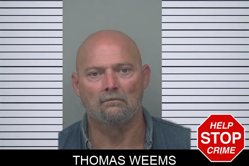 Thomas Weems mugshot