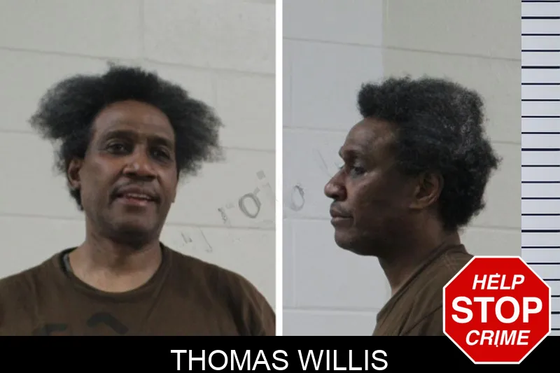 Thomas Willis Mugshots