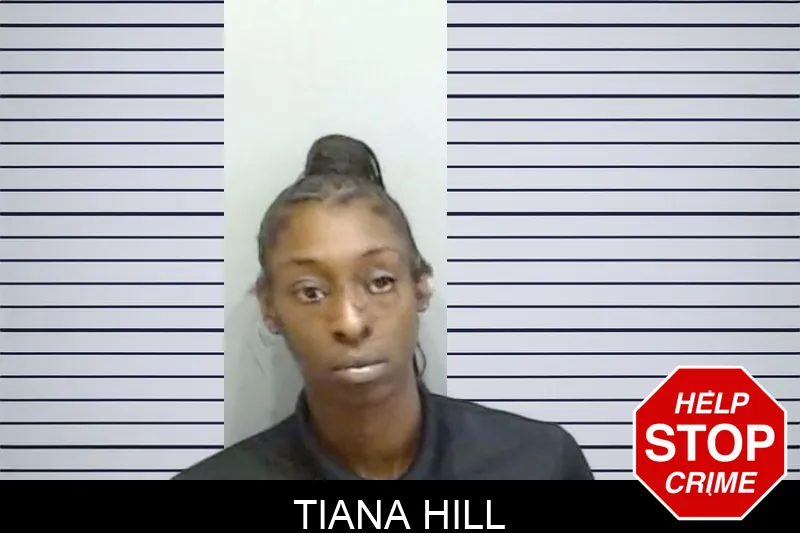 Tiana Hill mugshot