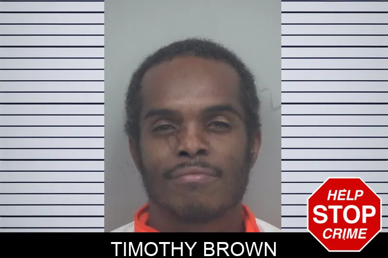 Timothy Brown mugshot