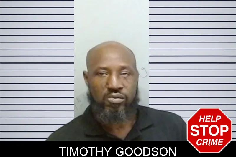 Timothy Goodson mugshot