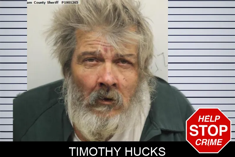 Timothy Hucks mugshot