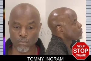 Tommy Ingram mugshot