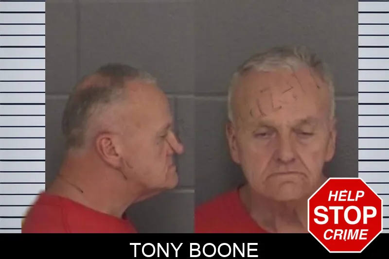 Tony Boone Mugshots