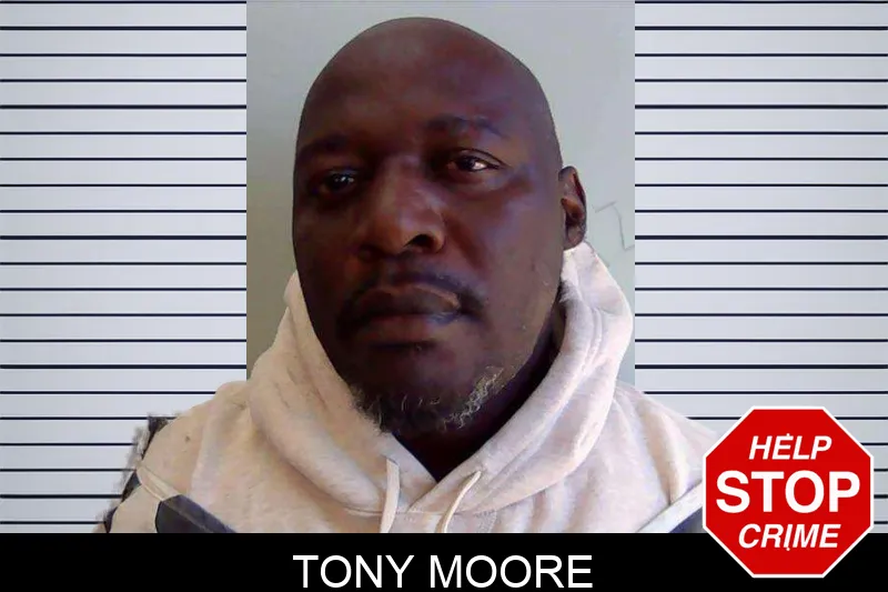 Tony Moore Mugshots