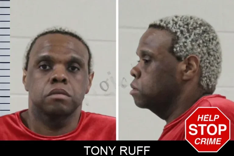 Tony Ruff mugshot – Houston County , Georgia Tony Ruff