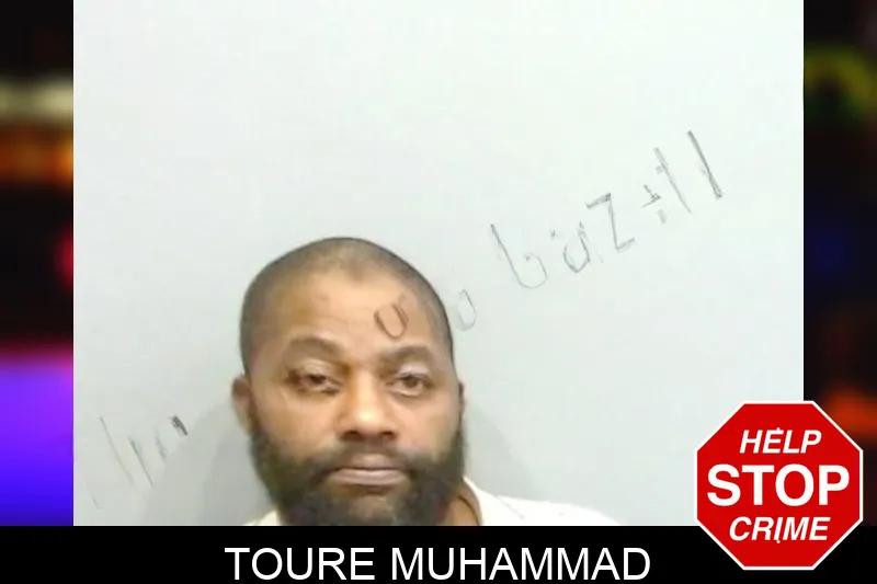 Toure Muhammad mugshot – Fulton County , Georgia Toure Muhammad mugshot