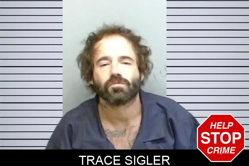 Trace Sigler mugshot