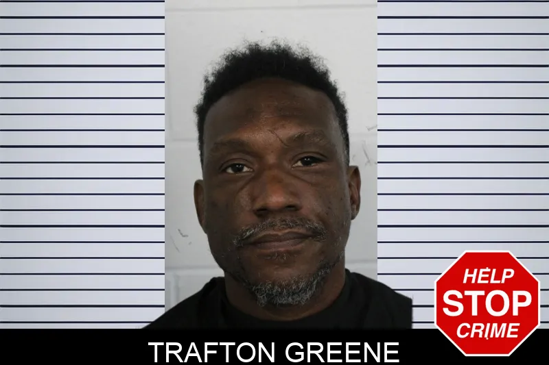 Trafton Greene mugshot