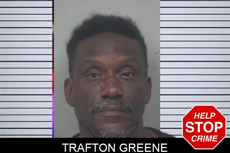 Trafton Greene mugshot